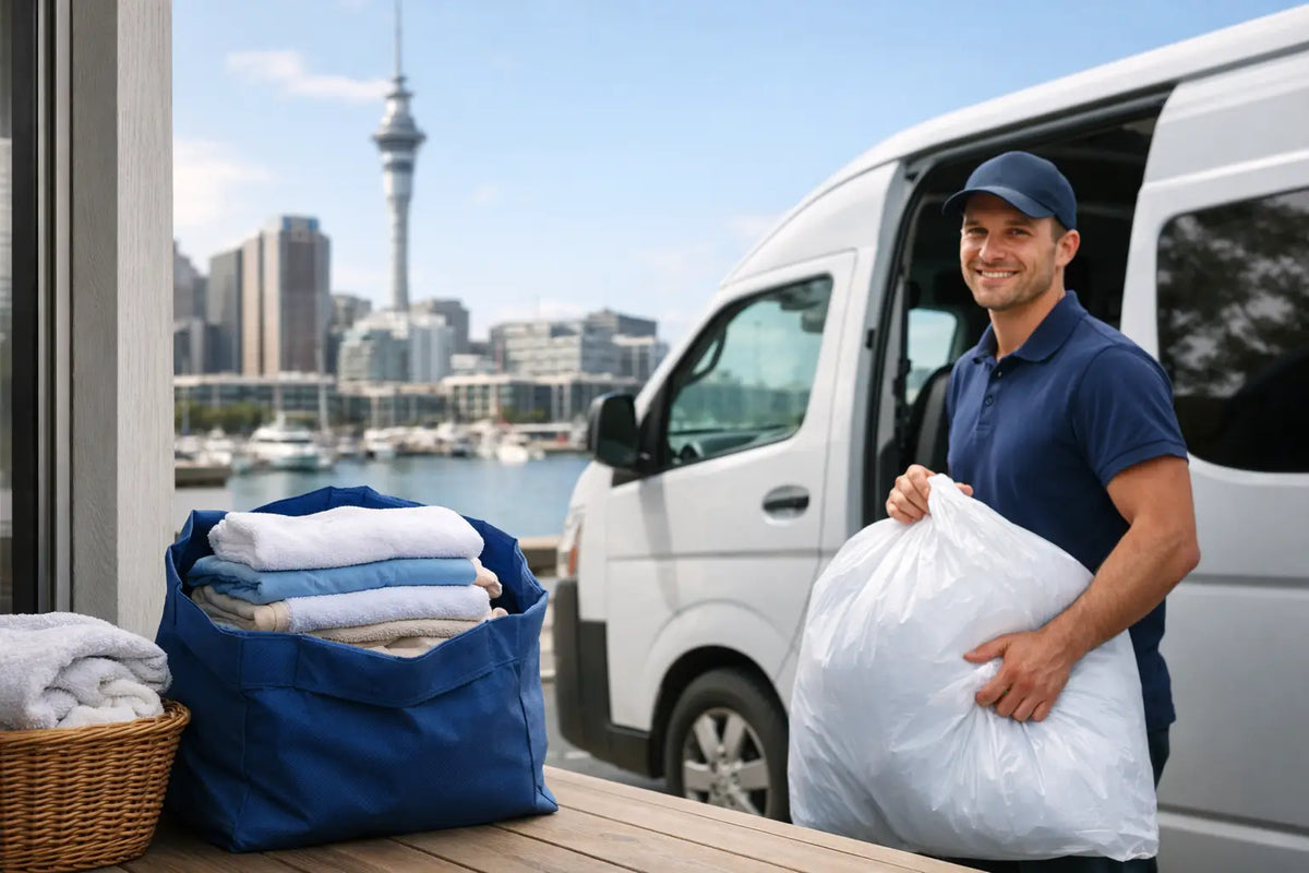 How Does Laundry Pickup Work in Auckland?