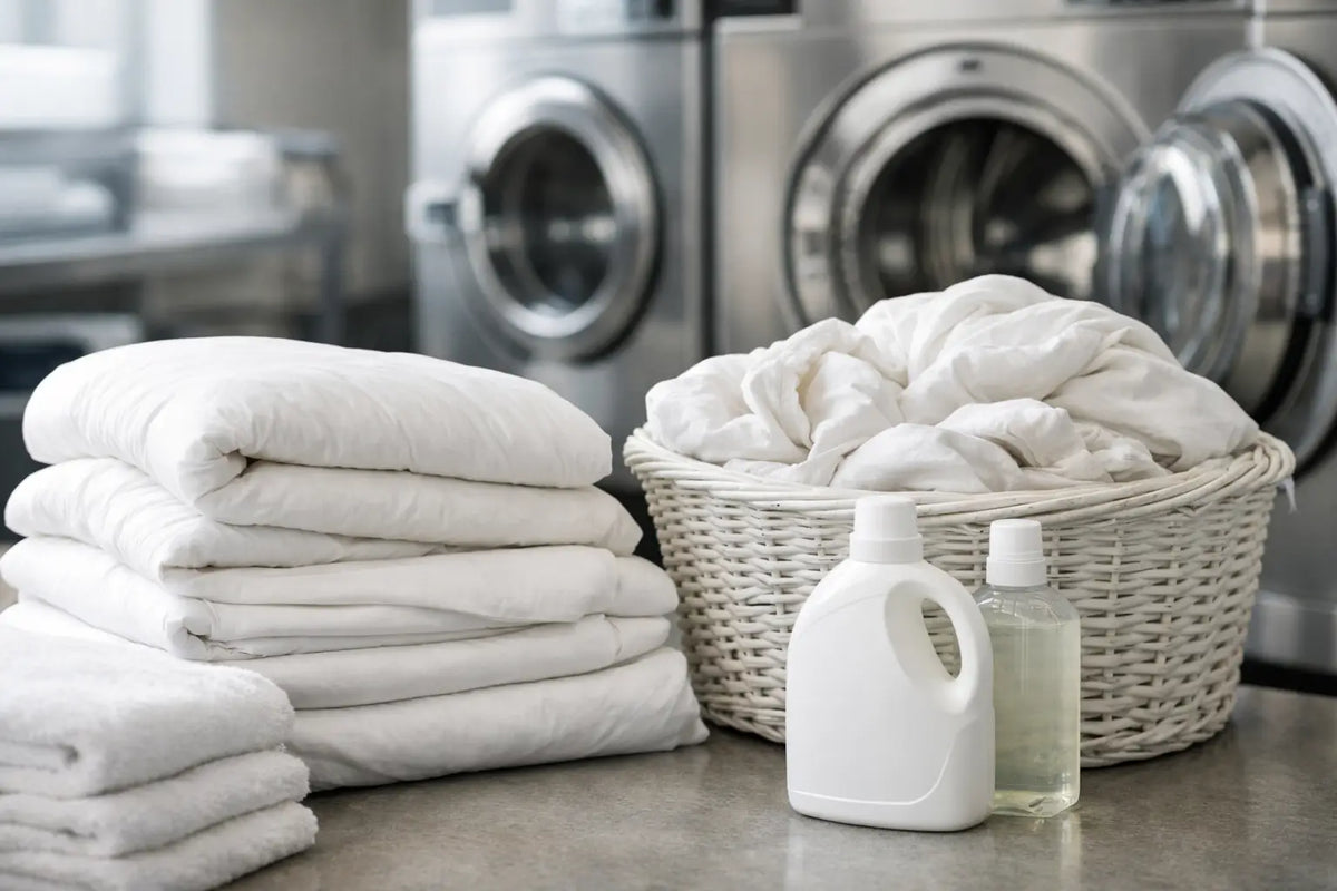 How to Prepare Bedding for Professional Washing Properly