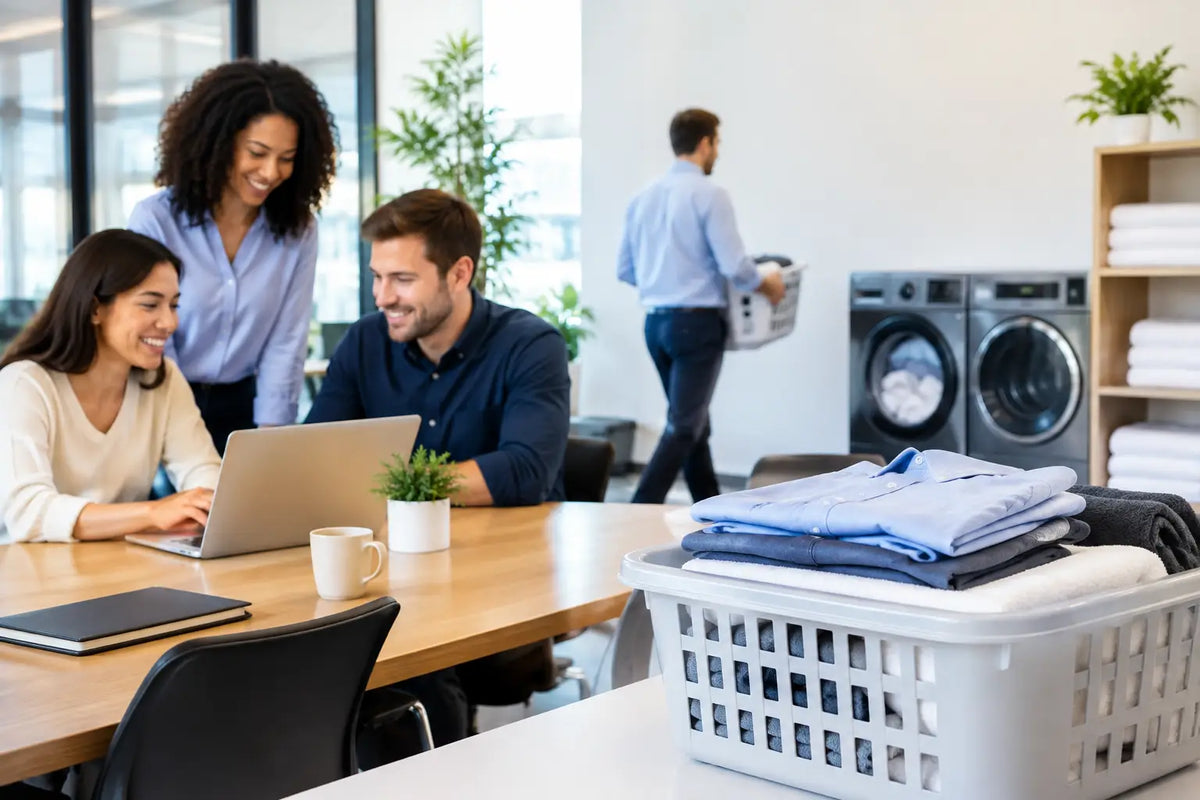 Best Office Laundry Solutions for Busy Teams
